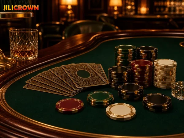 Teen Patti card table view on JILICROWN